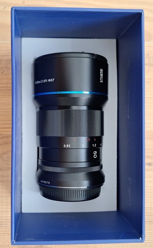 Sirui 50mm 8 anamorphic - f/1.8,