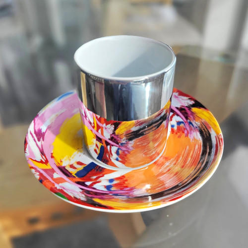Damien hirst anamorphic - damien,