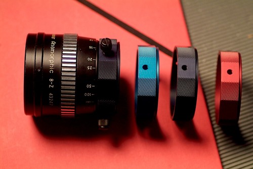 Part red back - part, adapter