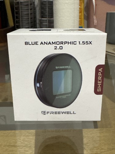 Blue anamorphic 55x2 - blue,