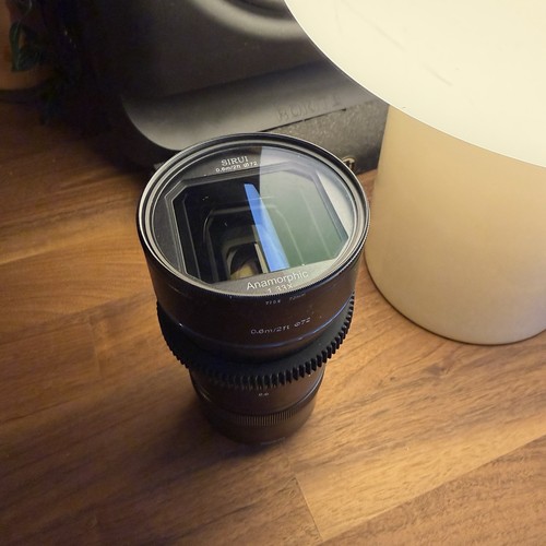 Sirui anamorphic 33x - 1.33x, 24mm