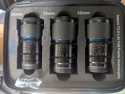 Sirui saturn anamorphic - 1.6x,