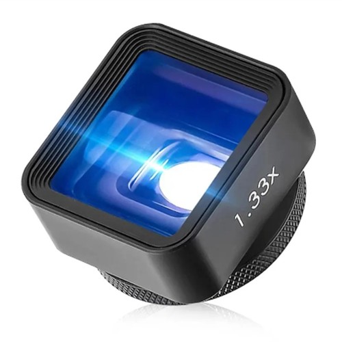 Black 33x anamorphic lens - black,