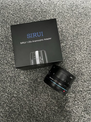 Sirui 25x anamorphic adapter - sirui, 1.25x