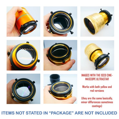 Isco anamorphic ultrastar - anamorphic, lens