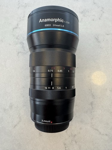 Sirui 24mm 8 - 24mm, anamorphic