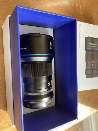 Sirui 50mm 8 - 50mm, anamorphic