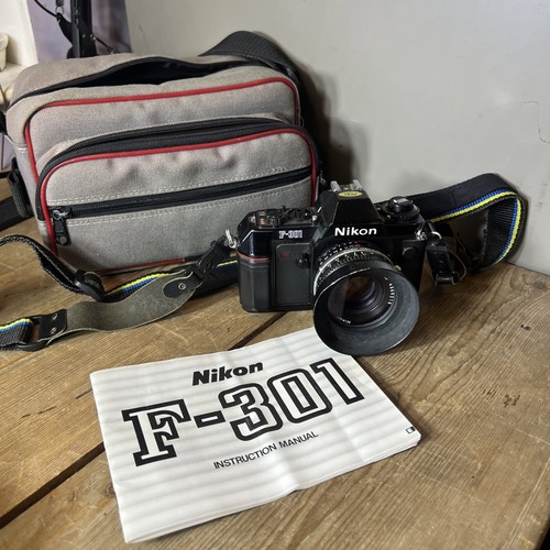 Nikon 301 with zoom - nikon, f-301