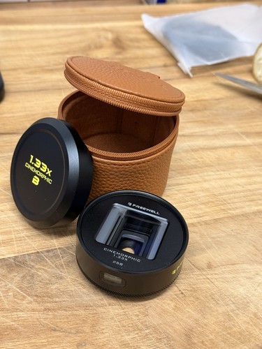 Freewell blue anamorphic lens - freewell,