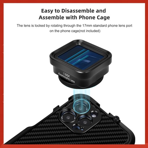 Mobile phone anamorphic movie - anamorphic,