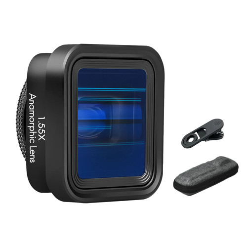 Mobile phone anamorphic movie - phone,
