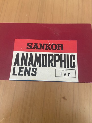Sankor anamorphic lens - sankor, 16-d