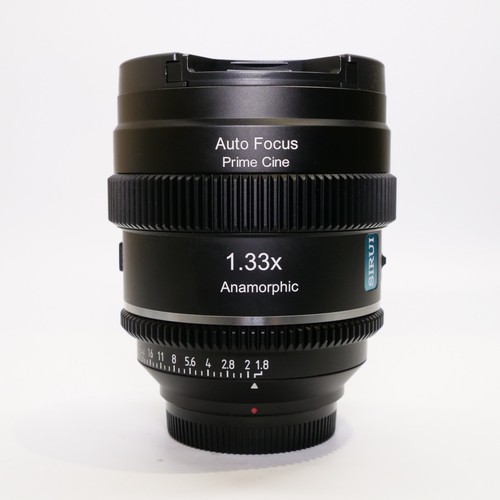 Sirui 20mm anamorphic - t1.8,